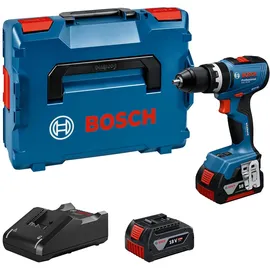 Bosch GSB 18V-65 inkl. 2 x 5,0 Ah + L-BOXX