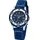 REGENT F-1366 29 mm Textilgehäuse Blau Textilarmband Blau