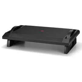 HJH Office Fußablage PODI I Kunststoff schwarz