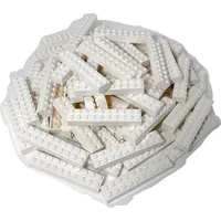 LEGO LEGO® 2x10 Steine Bausteine Weiß - 3006 NEU!