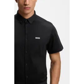 Boss Green BOSS Motion 10263169 Kurzarmhemd - Black - L