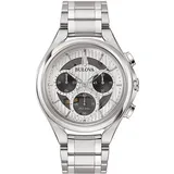Chronograph Bulova Versilbert/Stahl   Kollektion  - mann