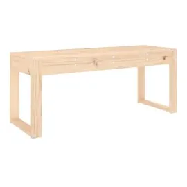 vidaXL Gartenbank 113 x 19 x 45 cm Braun