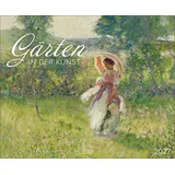 Korsch Verlag Gärten in der Kunst 2027: Kunstkalender mit Werken des Künstlers Claude Monet, Impressionismus. Wandkalender im Format: 36 x 44 cm.