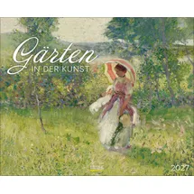 Korsch Verlag Gärten in der Kunst 2027: Kunstkalender mit Werken des Künstlers Claude Monet, Impressionismus. Wandkalender im Format: 36 x 44 cm.