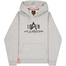Alpha Industries Basic Kapuzenpullover Grey Heather S