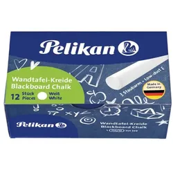 Pelikan Weiße Wandtafel-Kreide weiß, 1.2x9 cm