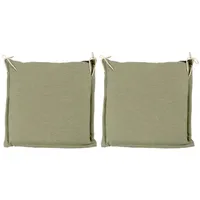 GO-DE Hockerauflagen 2er Set NISA, 45 x 47 cm