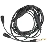 Upgrade-Kopfhörer-Ersatzkabel, für IE 8 IE 80, mit Lautstärkeregler und Mikrofon, OFC-Kopfhörer-Audiokabel, Ersatz-Audiokabel