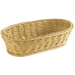APS Baguette Korb, oval/ Brot-/ Obstkorb28 x 16 cm, H: 8 cm