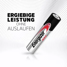 Energizer Max Alkaline Batterie Micro 8 Stück