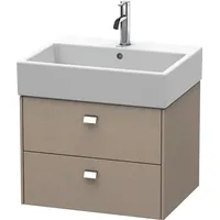 Duravit Brioso Waschtischunterbau BR415301075 584x459mm, Leinen, 2 Auszüge, Griff