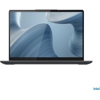 Lenovo IdeaPad Flex 5. Produkttyp: Hybrid (2-in-1), Formfaktor: Convertible (Ordner). Prozessorfamilie: Intel® CoreTM i5, Prozessor: i5-1235U. Bildschirmdiagonale: 35,6 cm (14"), HD-Typ: WUXGA, Display-Auflösung: 1920 x 1200 Pixel, Touchscreen. Speicherkapazität: 16 GB, Interner Speichertyp: LPDDR4x-SDRAM. Gesamtspeicherkapazität: 1 TB, Speichermedien: SSD. On-Board Grafikadaptermodell: Intel Iris Xe Graphics. Installiertes Betriebssystem: Windows 11 Home. Produktfarbe: Grau (82R700K5GE)