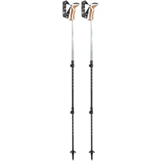 Leki Jannu 90-125 cm weiß-smokegreen-silber