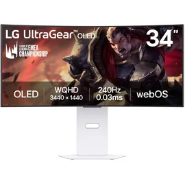 LG UltraGear 34GX90SA-W 34" Weiß
