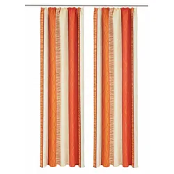 Vorhang »Gosen«, (2 St.), Gardine, Fertiggardine, blickdicht, terra, , 494661-2