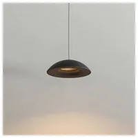 S.LUCE Santa Air LED-Hängeleuchte Ø 11cm Dimmbar Schwarz