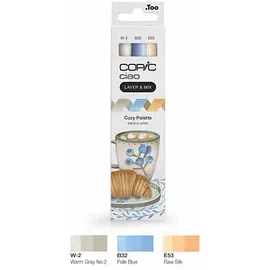 Copic Ciao Cozy Palette Layoutmarker-Set 3 St. farbsortiert