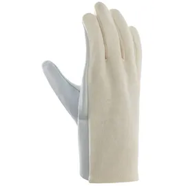 teXXor® Ziegen-/Schafsnappa-Handschuhe TRIKOTRÜCKEN, Natur