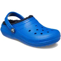 Crocs Unisex-Kinder Classic Lined Clog Holzschuh, Blauer Bolzen - 37/38 EU