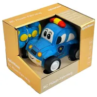 Vedes Auto Spielmaus Baby R/C Plüsch Polizei Fahrzeug 2,4 GHz RTR