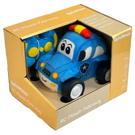 Vedes Auto Spielmaus Baby R/C Plüsch Polizei Fahrzeug 2,4 GHz RTR