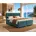 160 200 Blau/Türkis