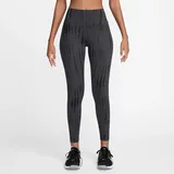 Nike One High-Waist Printed 7/8-Leggings Damen 060 anthracite/black L