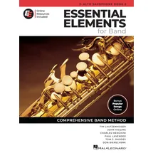 HAL LEONARD Essential Elements for Band – Eb Altsaxophon Buch 2