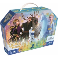 PBS Deutschland GmbH & Co.KG Junior Glitzer Puzzle 70 Teile Disney Frozen