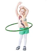 Hoopomania Hula-Hoop-Reifen Glamour Kinder Hula Hoop, Ø80cm, Grün-Grün grün Ø 80 cm