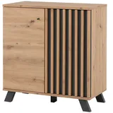 Möbel Kraft Kommode 80 x 85 x 40 cm Mehrfarbig