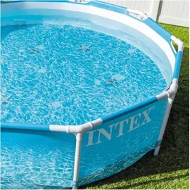 Intex Beachside Metal Frame Pool Set 305 x 76 cm inkl. Filterpumpe
