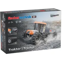 Fischertechnik 576107 - Traktor, 58 Bauteile, Konstruktionsspielzeug ab 7