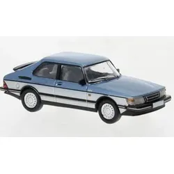 PCX87 0651 1:87 Saab 900 Turbo metallic blau silber, 1986