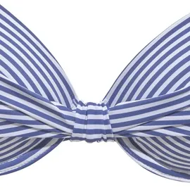 s.Oliver Bügel-Bikini Damen Blau/Weiß 36 Cup C