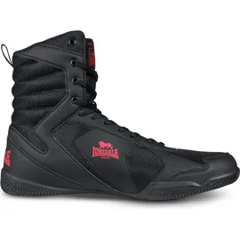 Lonsdale Heskin Herren Black/Red 44