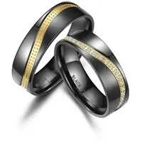 MARRYA Partnerring BLACK TITANIUM by MARRYA schwarz 52