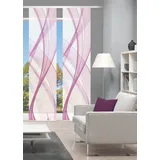 Vision S Schiebevorhang ¦ rosa/pink ¦ Synthetik ¦ Maße (cm): B: 60 H: 260