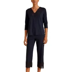 Calida Elegant Dreams Medium Short Pyjama Dunkelblau Modal Medium Damen