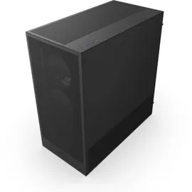 NZXT H5 Flow RGB 2024 Midi Tower ATX Gehäuse schwarz mit Sichtfenster
