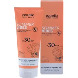 scheller cosmetics gmbh - eco elio Eco Elio Sommer Vibes Sonnencreme Creme LSF 30 200 ml