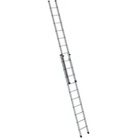 Günzburger Steigtechnik Aluminium-Schiebeleiter 2 x 10 Sprossen (20210)