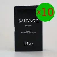Dior, Sauvage eau forte. Parfum 10ml (10 x 1ml), Spray