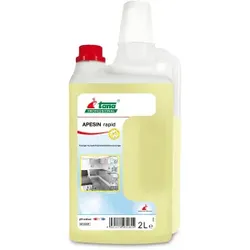 TANA APESIN rapid Desinfektionsreiniger, Flüssiger Kurzzeit-Flächendesinfektionsreiniger, 2 Liter - Nachfüllflasche