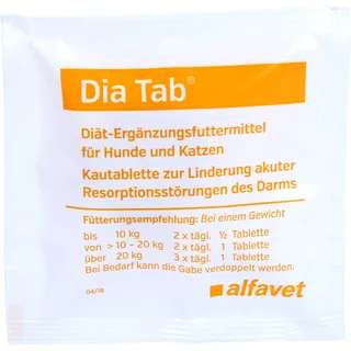 Alfavet Dia Tab 20 x 5,5 g
