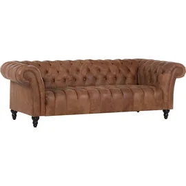 GUTMANN FACTORY Big-Sofa GUTMANN FACTORY AMAZONAS braun cognac B:230cm H:74cm T:101cm, Sofas, aus Anilinleder