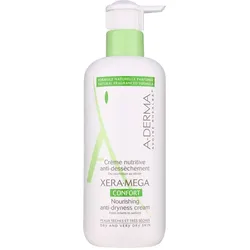 A-Derma Xera-Mega Confort nährende Creme für Gesicht & Körper für trockene und sehr trockene Haut 400 ml