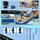 Liszton GmbH SUP Board Stand Up Paddling Board 330 x 76 x 15 cm blau