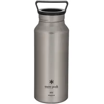 Snow Peak Aurora Titanium 0.8L grauschwarz Trinkflasche